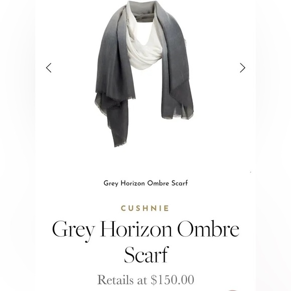 Cushnie Ombre Multi Wear Scarf NEW - Picture 4 of 6